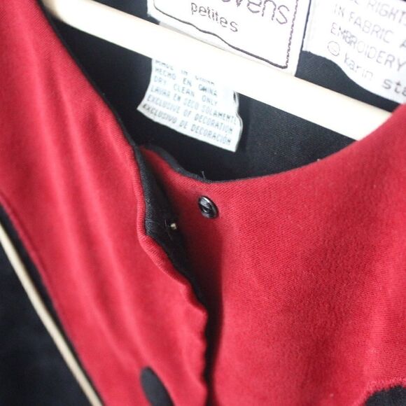 Vintage Karin Stevens Petites Cropped Jacket S12 - Picture 7 of 8